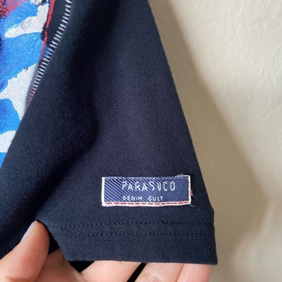 Parasuco Black T-shirt Size S - Picture 6 of 7